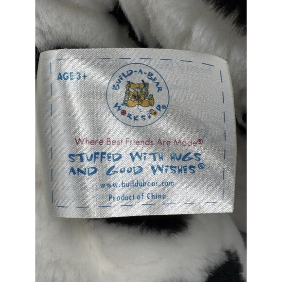 2010 Build A Bear Workshop Dog Love Hearts Be Mine Dalmatian 12” Plush - Picture 10 of 12